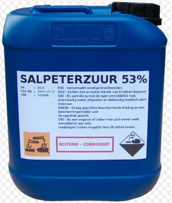 Salpeterzuur 53% (36BE)| Can 26kg | 28 stuks