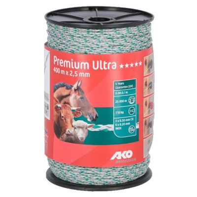 AKO | Premium Ultra | Schrikdraad |2.5 mm | 400 m
