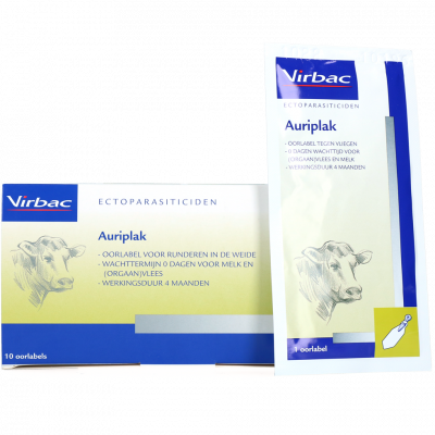 Virbac | Auriplak anti-vliegenplaatjes | REG NL VRIJ