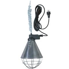 Opfok armatuur | Lampenkap met spaarschakelaar | 5 m. snoer | max 175 watt CE 