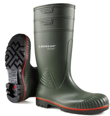 Dunlop | Acifort Heavy Duty full safety knielaars |  groen | (S5)