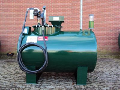 Bovengronds stalen brandstoftank | dubbelwandig