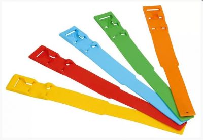 Veeherkenningsbandje plastic | 10 stuks-Groen