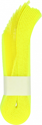 Koeherkenningsband | klittenband geel