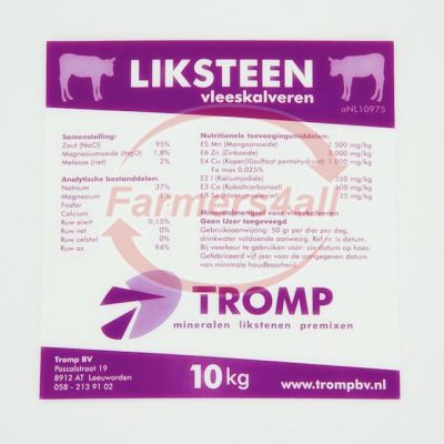 Liksteen Vleesvee | 10KG Per Stuk