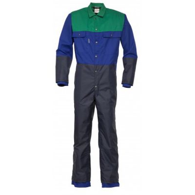 Havep | Melkersoverall 2041| blauw/ groen | poly/ katoen