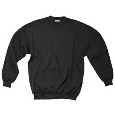 Sweater ronde hals-Zwart-S