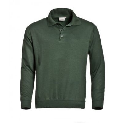 Sweater polokraag | Groen | S