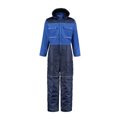 Doorwerk- | winteroverall | marine/ korenblauw