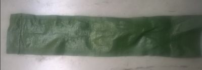 Zandslurven (leeg) 120x25cm groen met handvat (BUDGET VERSIE) 500 stuks